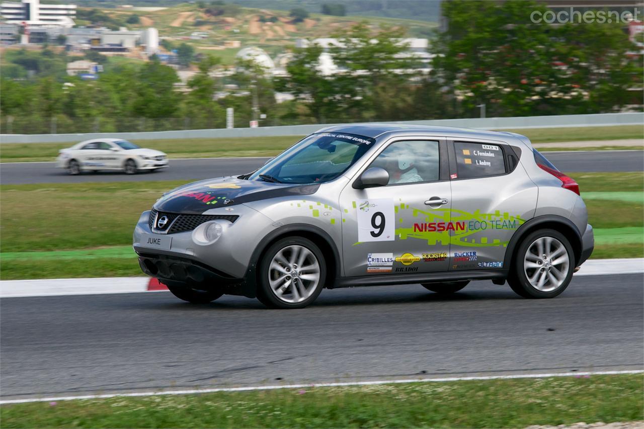 Nissan es la marca más implicada en el campeonato. Su Juke, ganador en eficiencia, es un auténtico prototipo de bajo consumo.