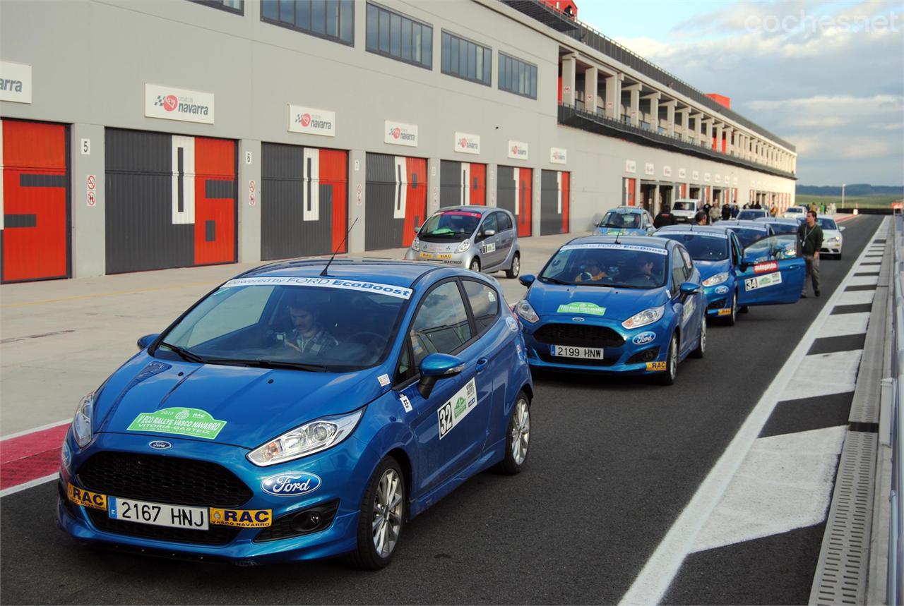 Coches.net en el Eco Rallye Vasco Navarro con Ford