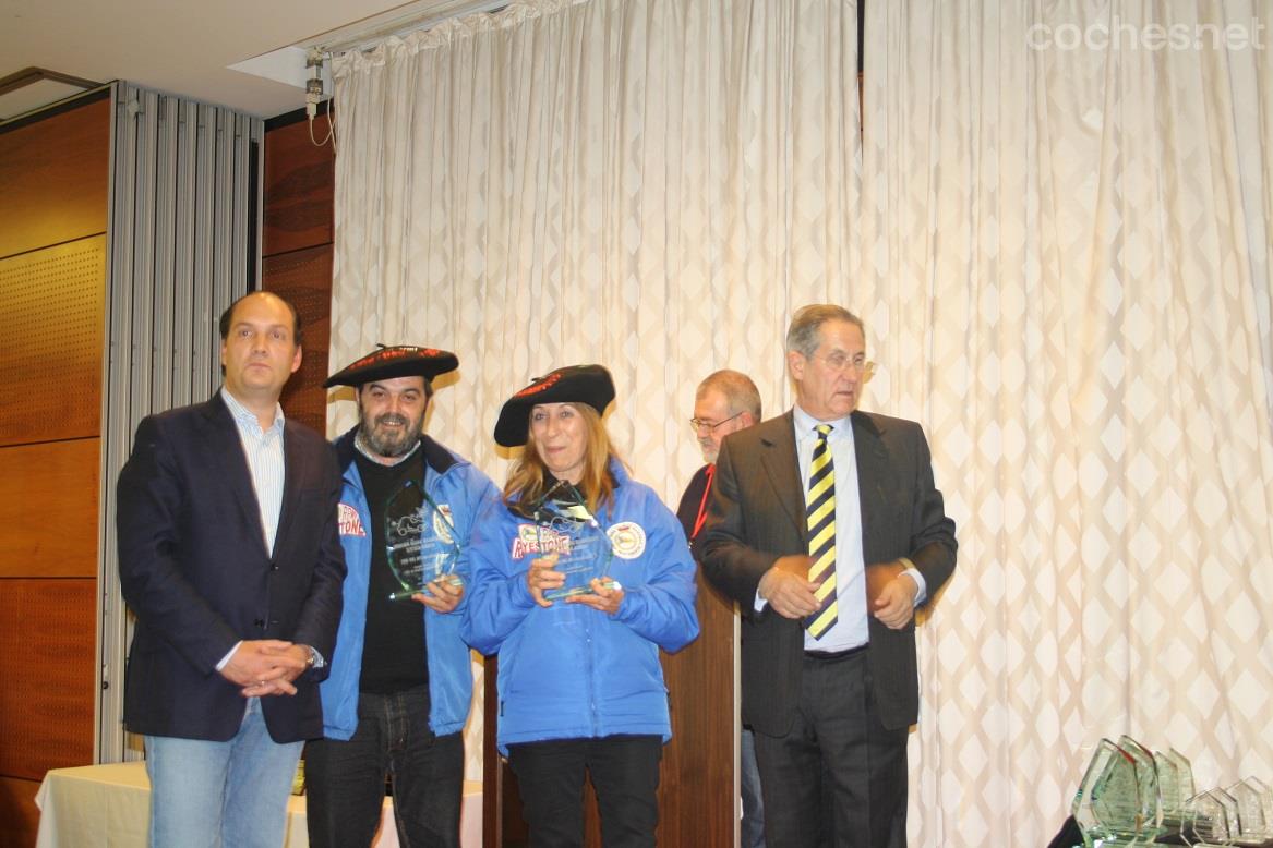 Los ganadores del V Eco Rallye Vasco Navarro Vitoria-Gasteiz fueron Txema Foronda y Pilar Rodas con un Toyota Prius