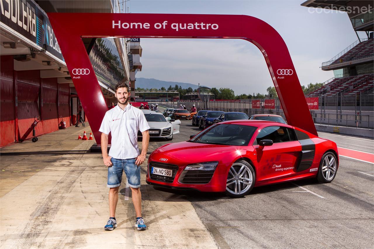 El piloto del DTM Miguel Molina estuvo presente en la edición celebrada en Montmeló.