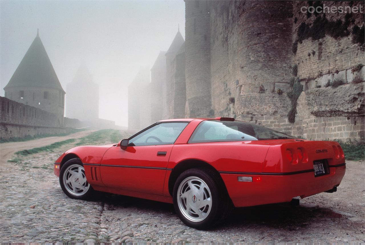 Una de las 84 unidades de pre-serie del ZR-1 que se fabricaron en 1989. Esta instantánea corresponde a marzo de 1989, durante la presentación internacional del ZR-1 en la Cité de Carcassone (Francia).