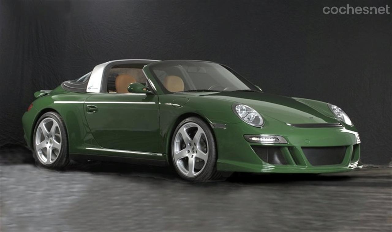 RUF presentó el Greenster en el Salón de Ginebra de 2009 con una carrocería Targa al estilo de los 911 clásicos. Su motor eléctrico rendía 370 CV y 950 Nm de par, con autonomía de 250 km. 