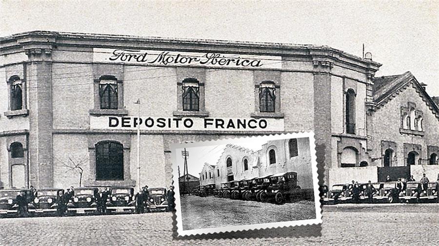 La producción de Ford se trasladó de Cádiz a Barcelona en 1923. Hasta poco después del final de  la Segunda Guerra Mundial allí se fabricaron los modelos: A, 8 H.P. y V8.