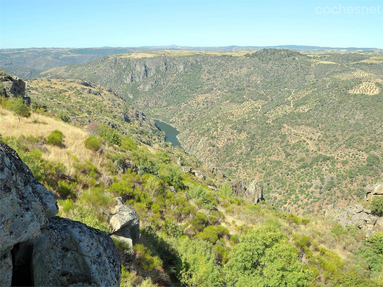 La orografía del terreno es espectacular. 