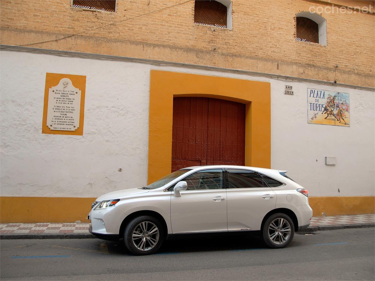 Plaza de Toros de Cabra, al atardecer termina  nuestra ruta por las pistas y comienza la gastronómica.