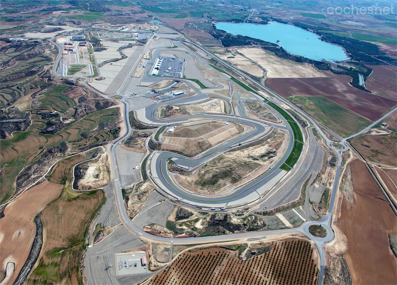 El circuito de Motorland, cerca de Alcañiz, en Teruel.