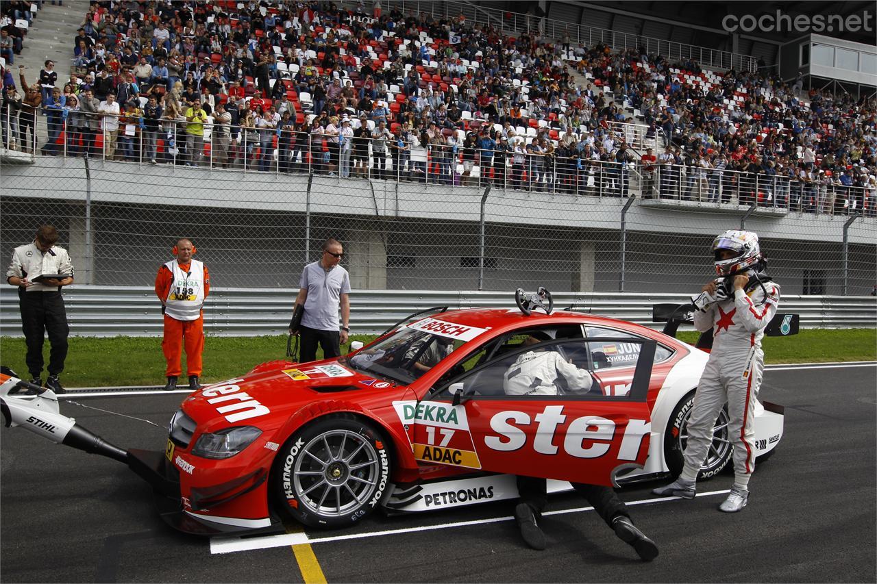 En su primera temporada en el DTM Dani lució el número 17 en su Mercedes-Benz Clase C DTM decorado de Stern.