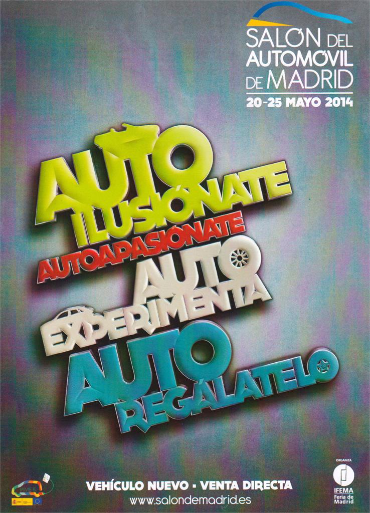 Presentación del Salón del Automóvil de Madrid 2014