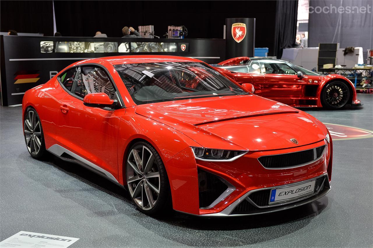 Una de las mayores sorpresas del Salón de Ginebra 2014, el Gumpert Explosion, un coupé de tracción integral con motor 2 litros turbo y 420 CV.