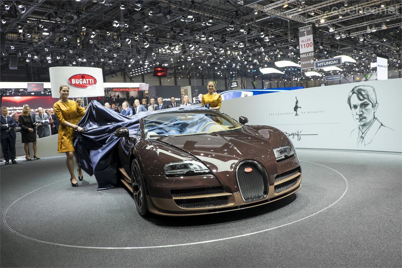 Esta es la última edición especial del Veyron, el Legends Rembrandt Bugatti, en honor al hermano de Ettore Bugatti.