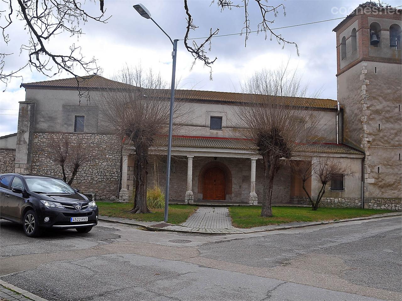 En Fresneda de Cuellar, la iglesia dedicada a Nuestra Señora de la Visitación