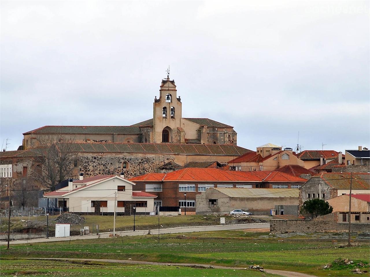 Llegando a Santa María la Real