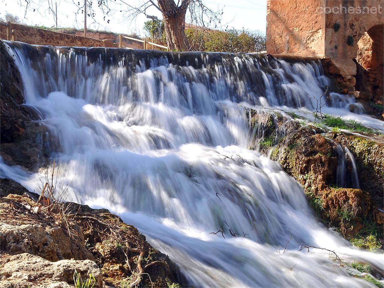 Las cascadas de La Paradera, en Ibdes