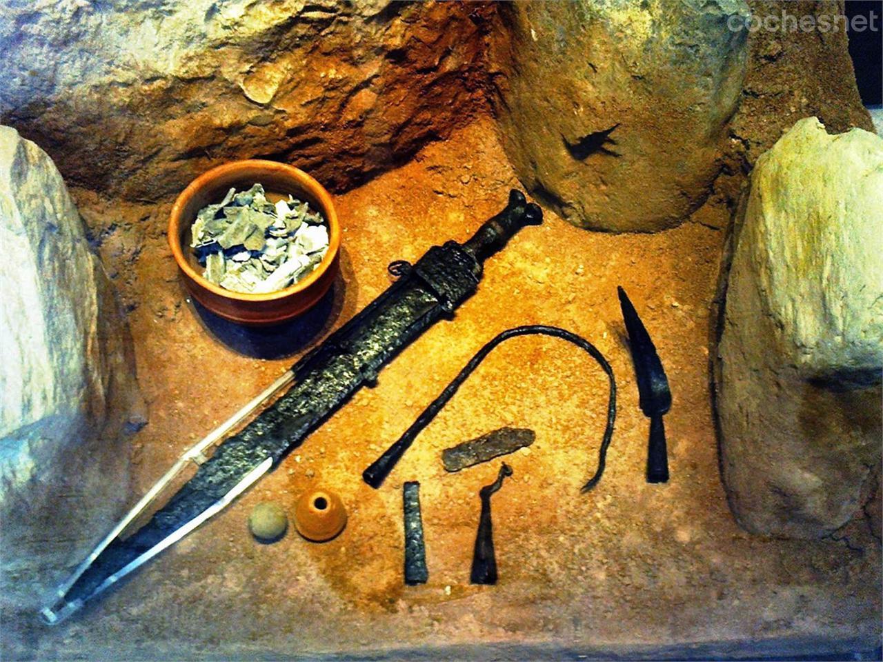 En el Museo Arqueológico Nacional se conservan los restos de las ruinas de Arcóbriga