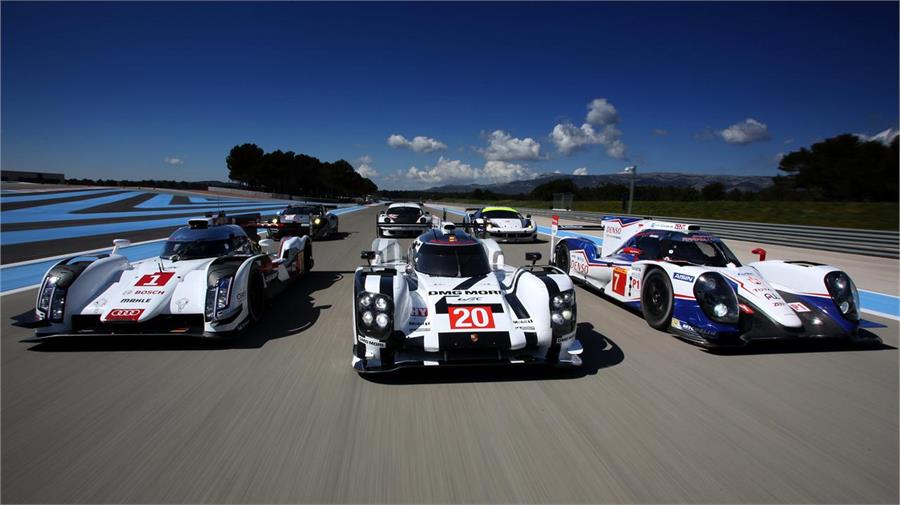 Audi, Porsche y Toyota son las tres marcas que luchan por ganar la categoría reina del WEC conocida como LMP1-H.