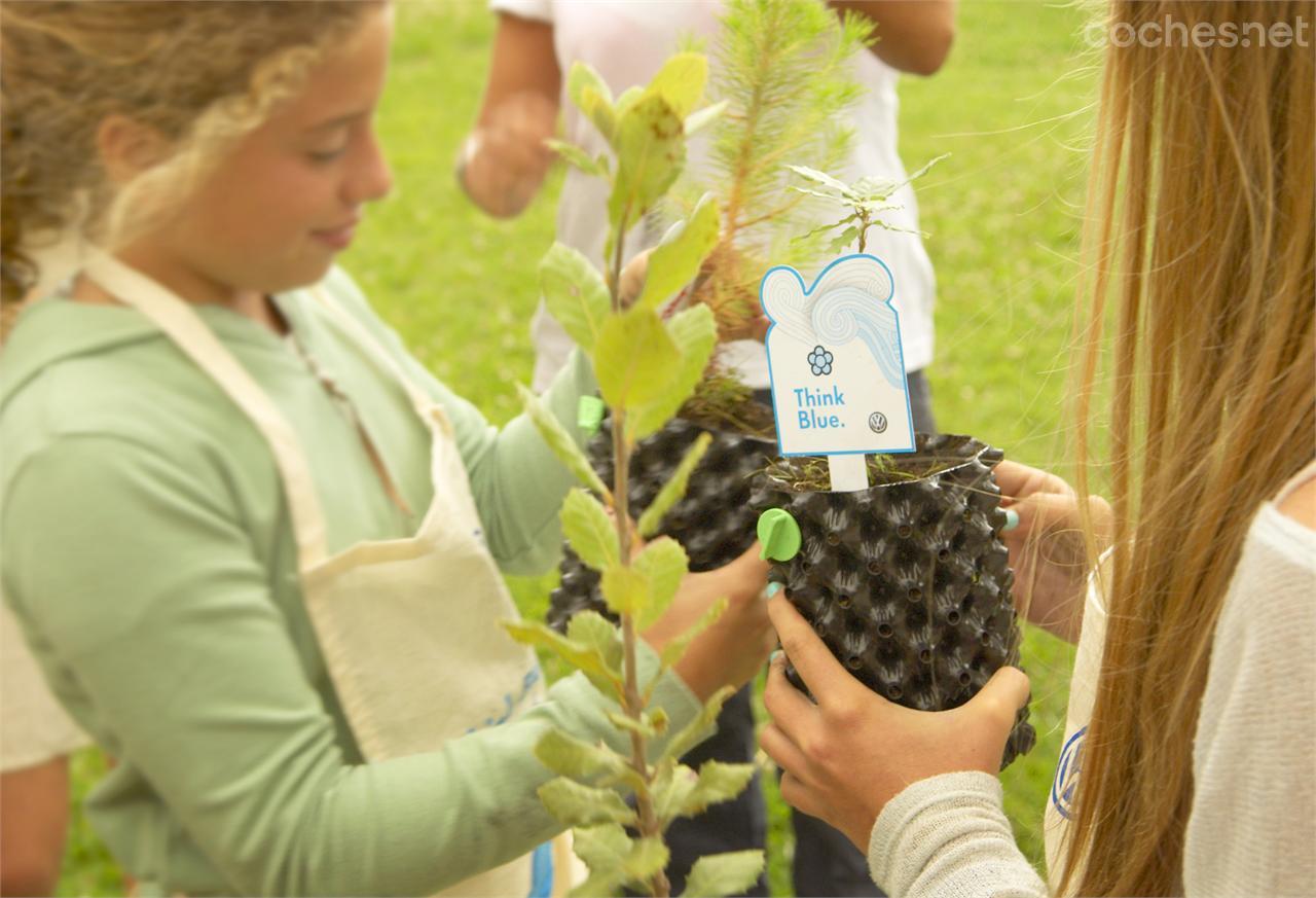 Plantar un árbol permite concienciar a los niños sobre la importancia de los bosques y la biodiversidad.