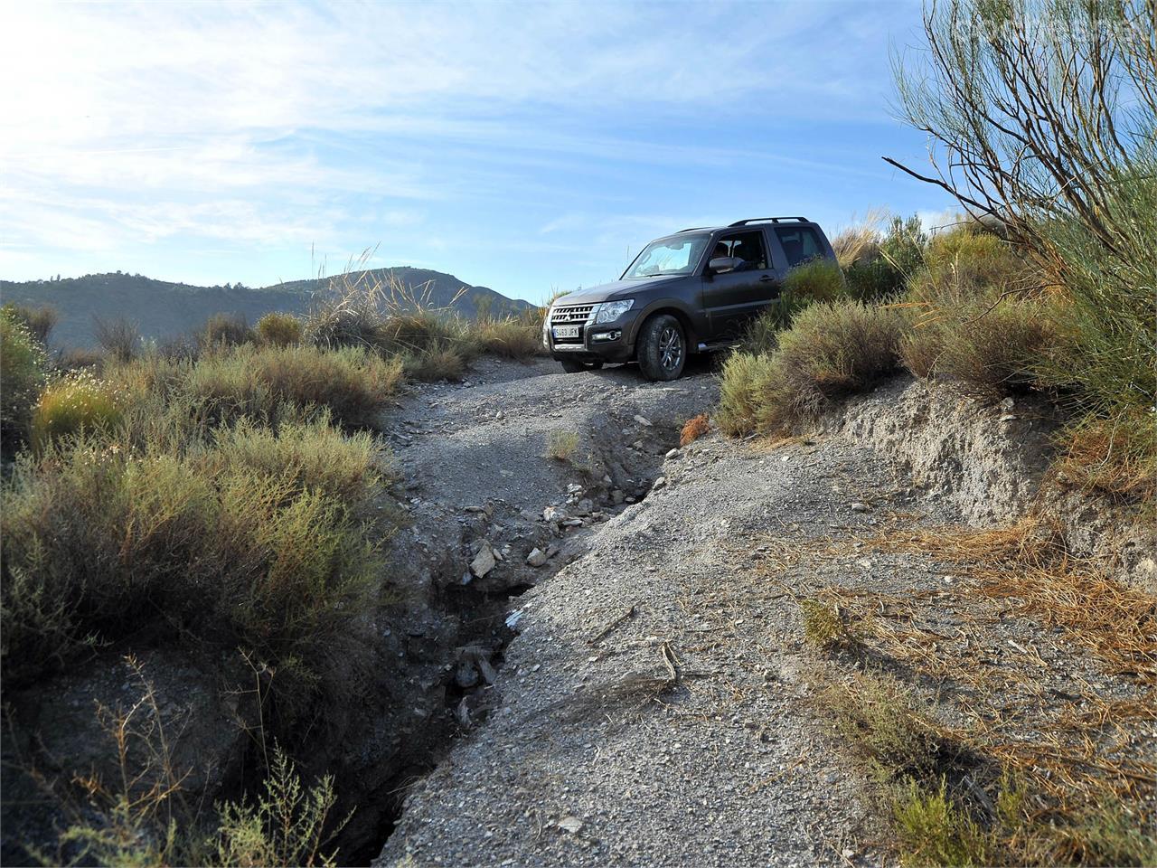 Hubo tramos que en absoluto eran aptos para un SUV