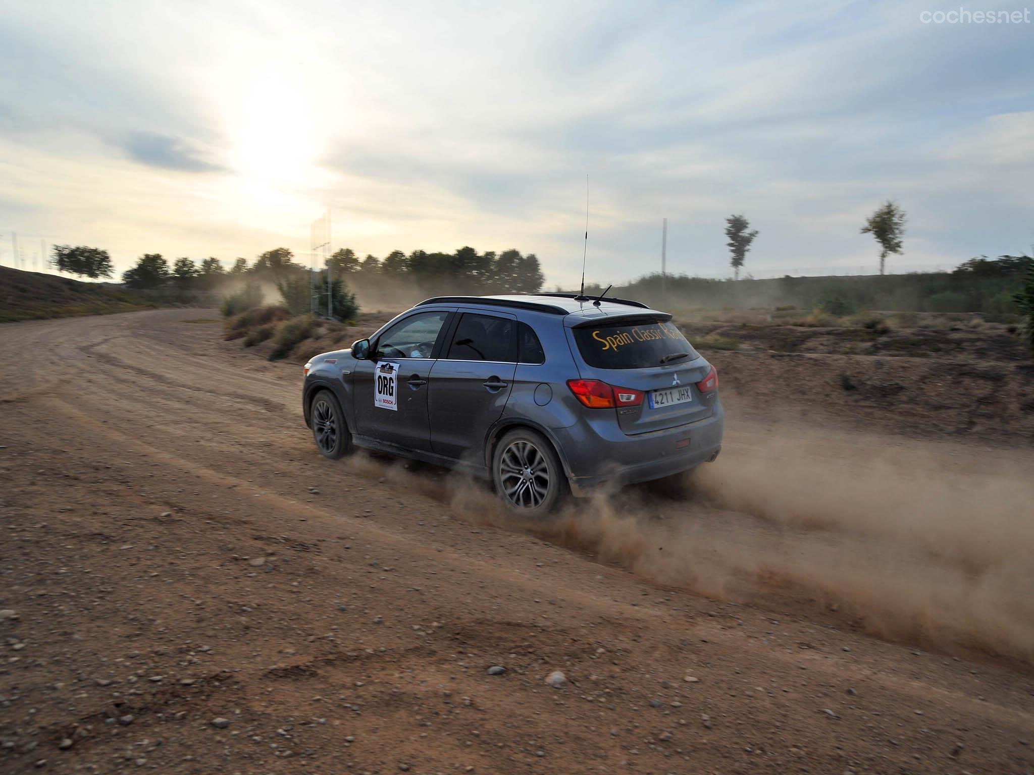 Mitsubishi se ocupó de suministrar los coches de organización