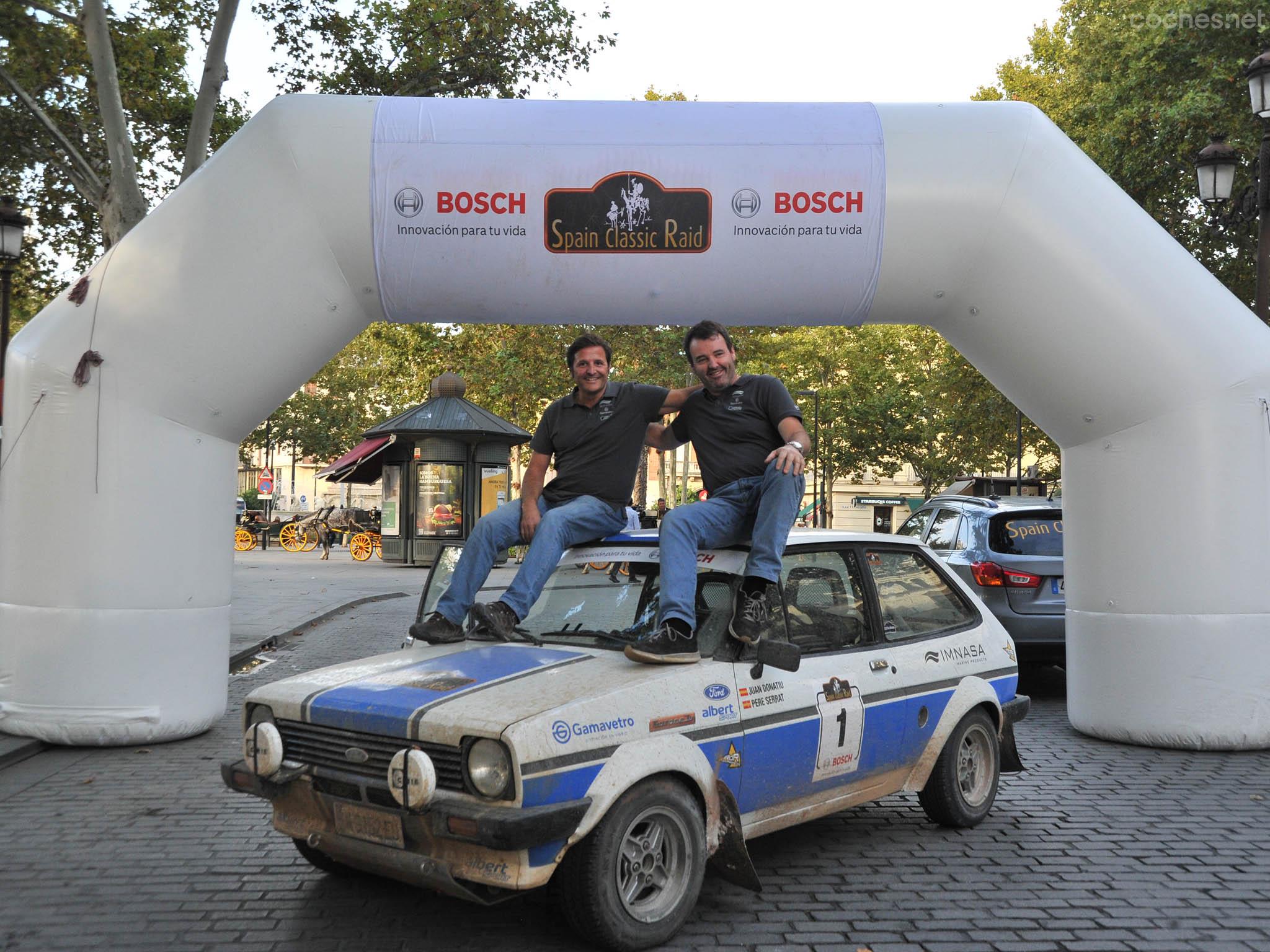 Joan Donatiu y Pere Serrat, flamantes vencedores de la primera edición del Spain Classic Raid