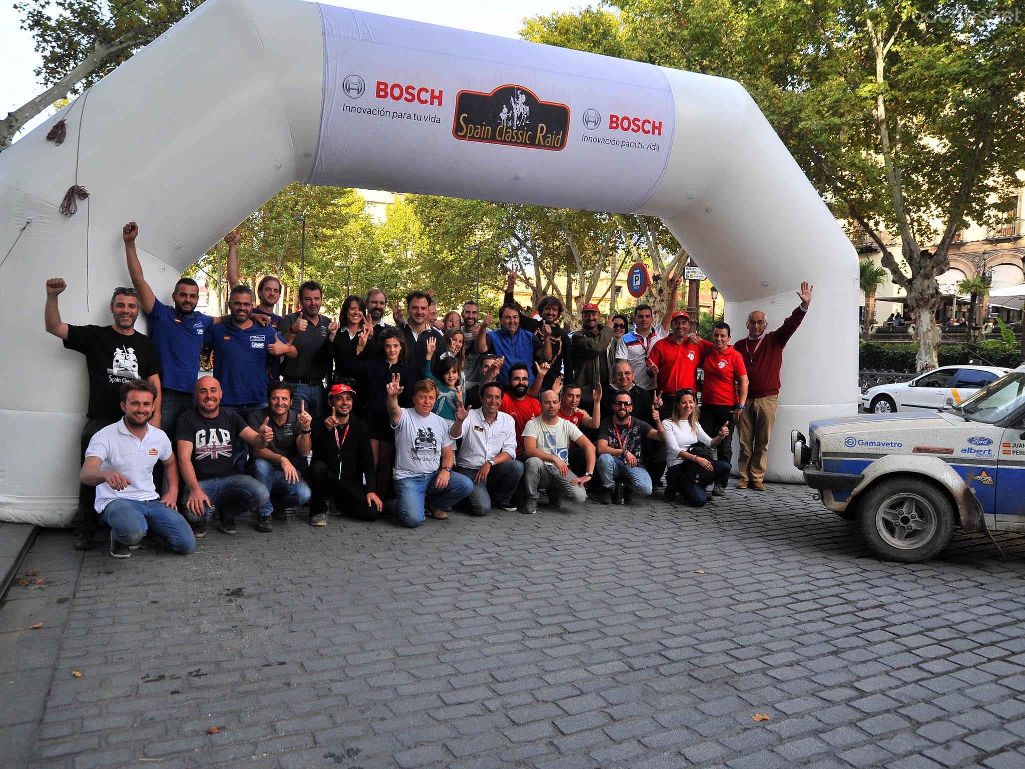 Tras ocho increíbles jornadas, la caravana llegaba a la meta en el corazón de Sevilla