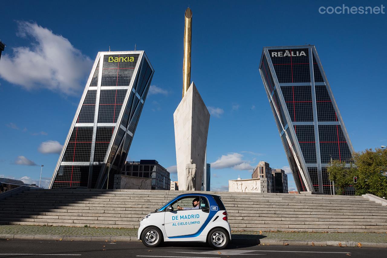 Madrid es la cuarta ciudad que cuenta con una flota de car2go 100% eléctrica.