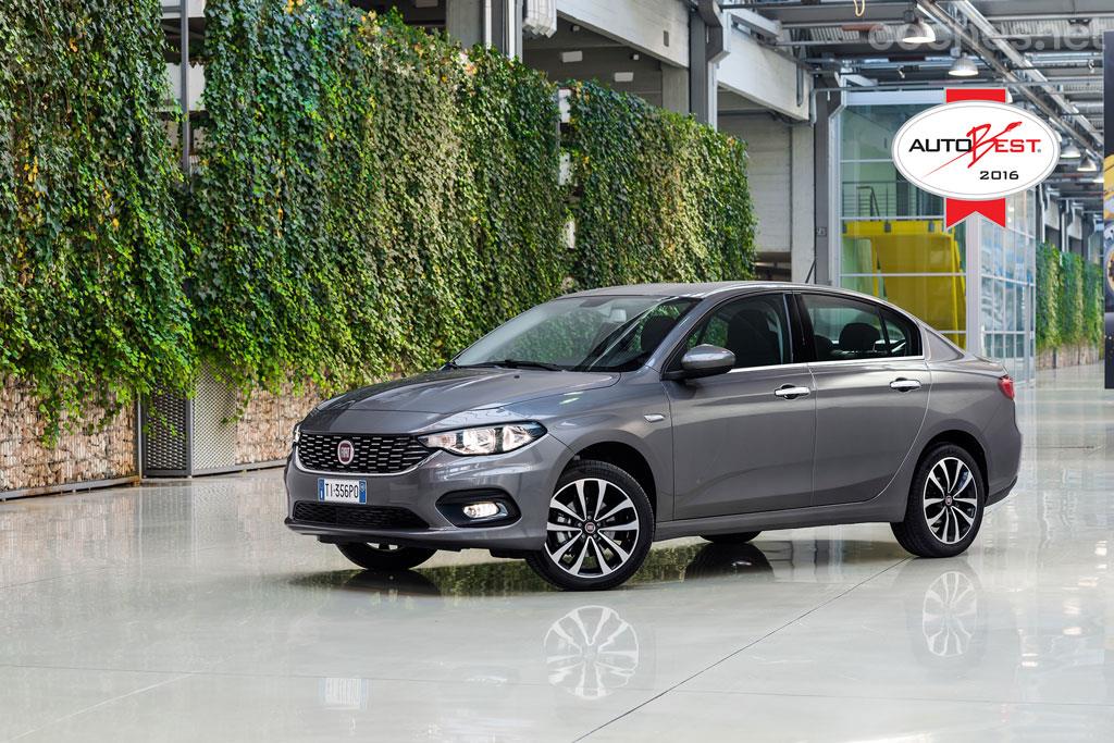 El Fiat Tipo, premio Autobest 2016