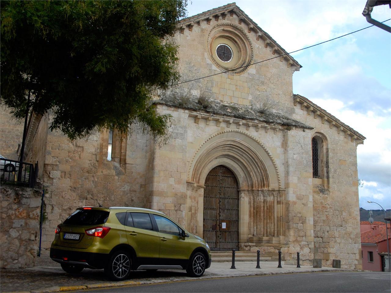 la Iglesia de San Miguel, antes de abandonar Brihuega y seguir nuestra ruta