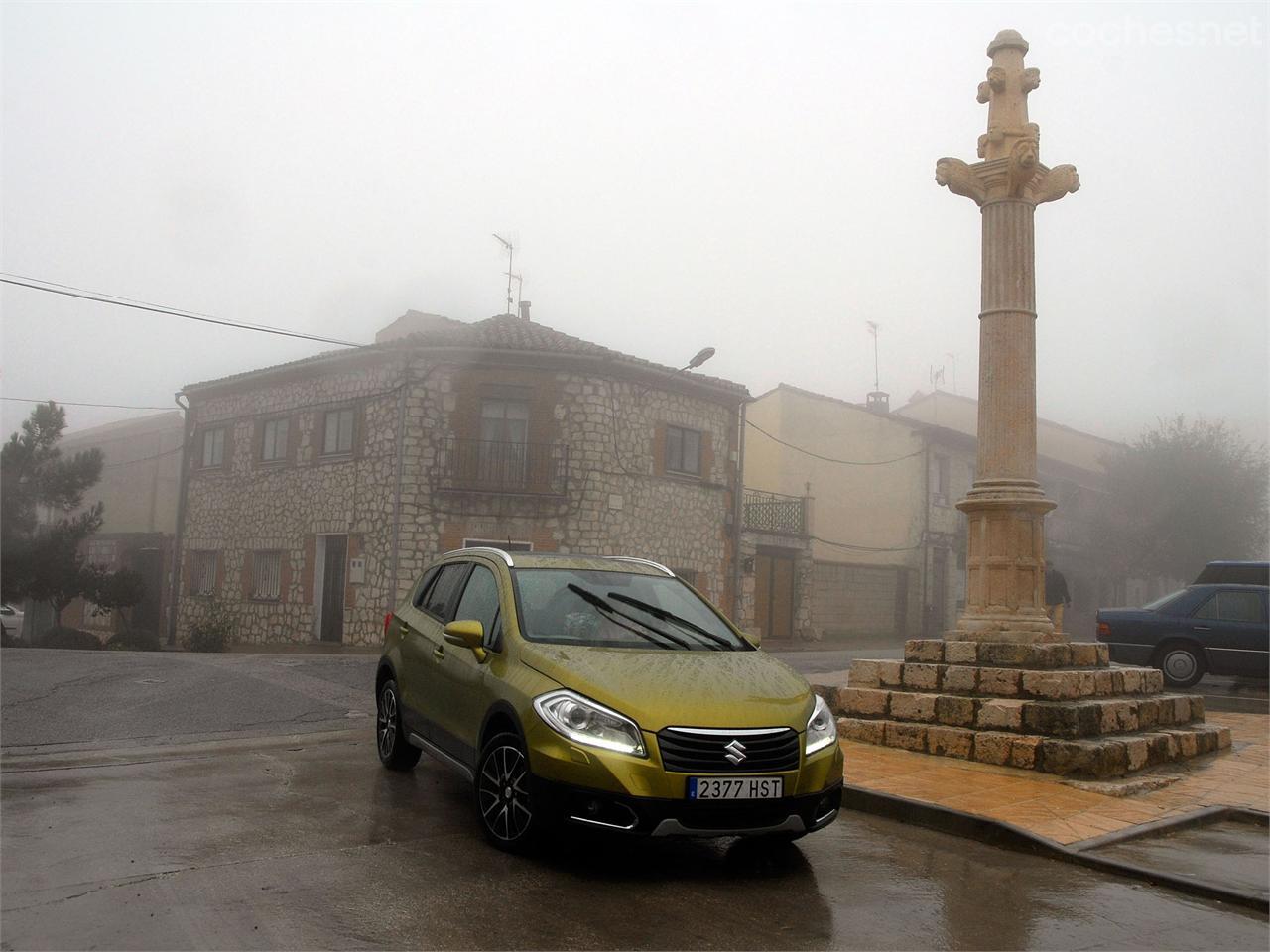 El comienzo de nuestra ruta en Torija estuvo acompañado de la niebla