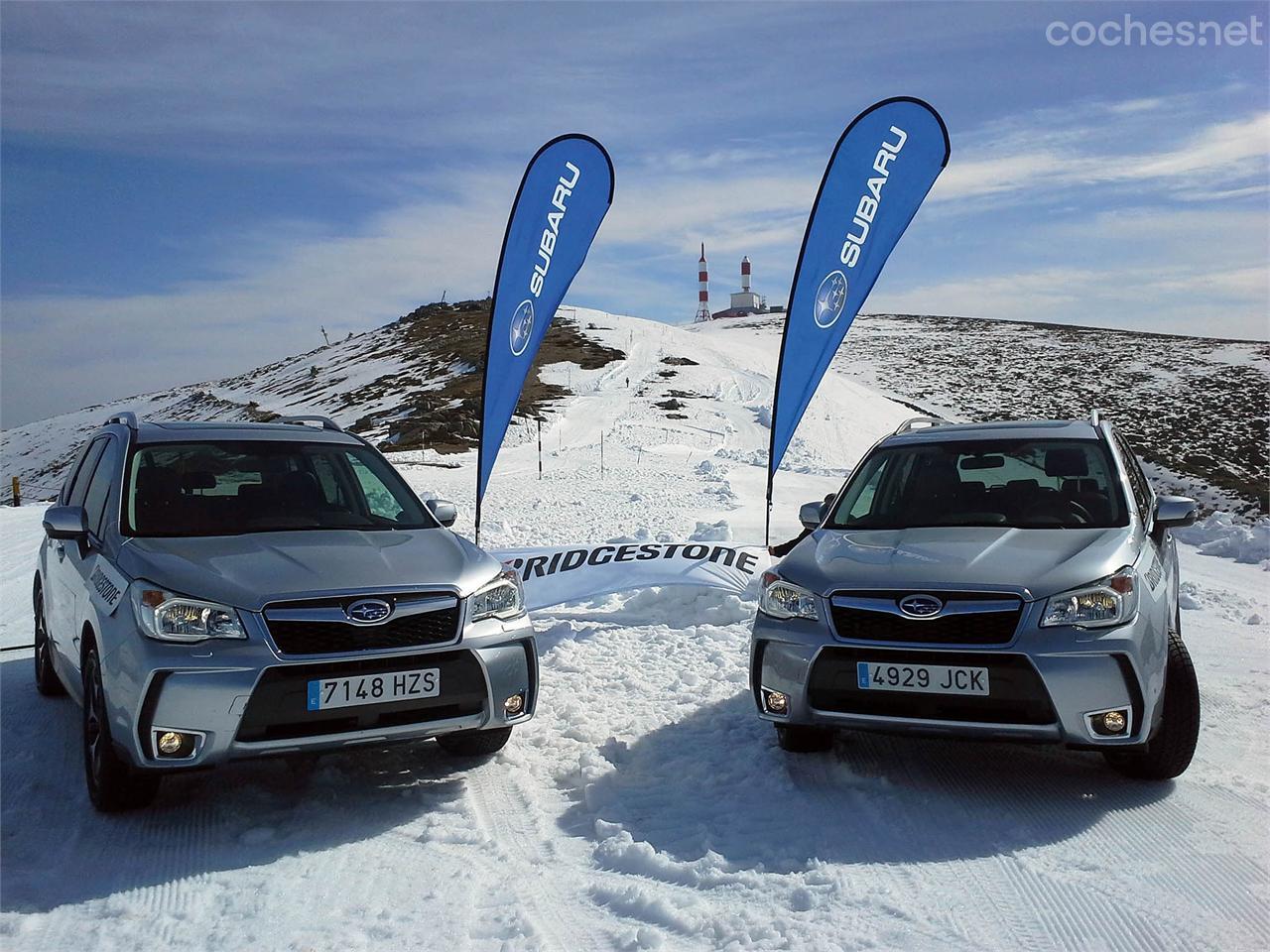 Subaru y Bridgestone junto a La Bola del Mundo