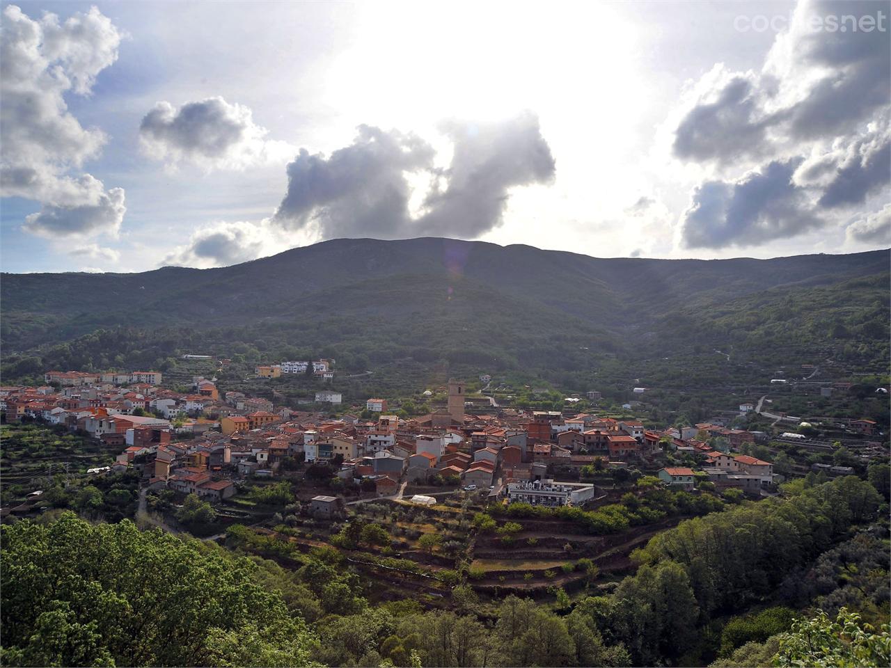 Panorámica de Garganta la Olla