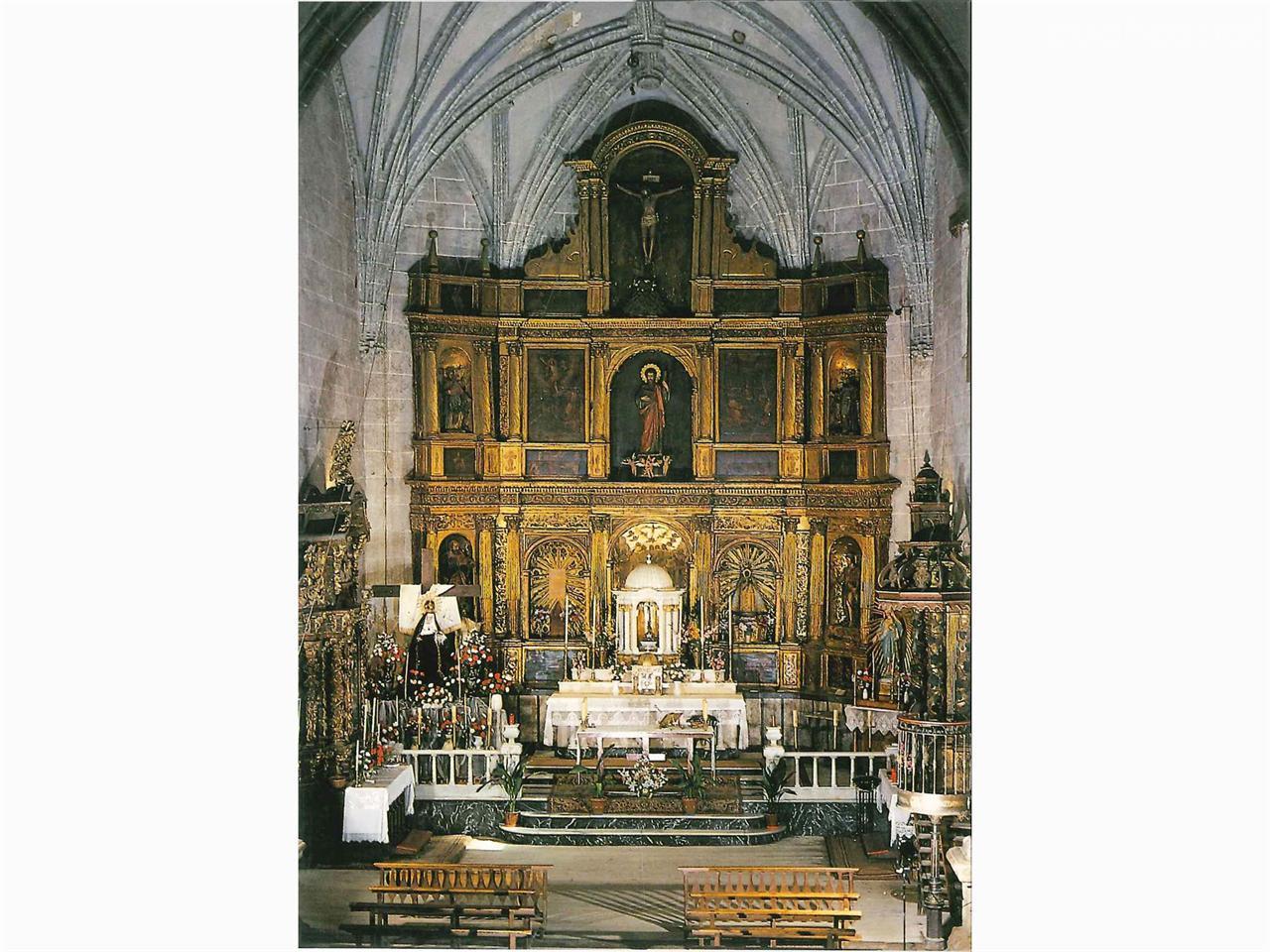 Retablo de la Iglesia de San Andrés.