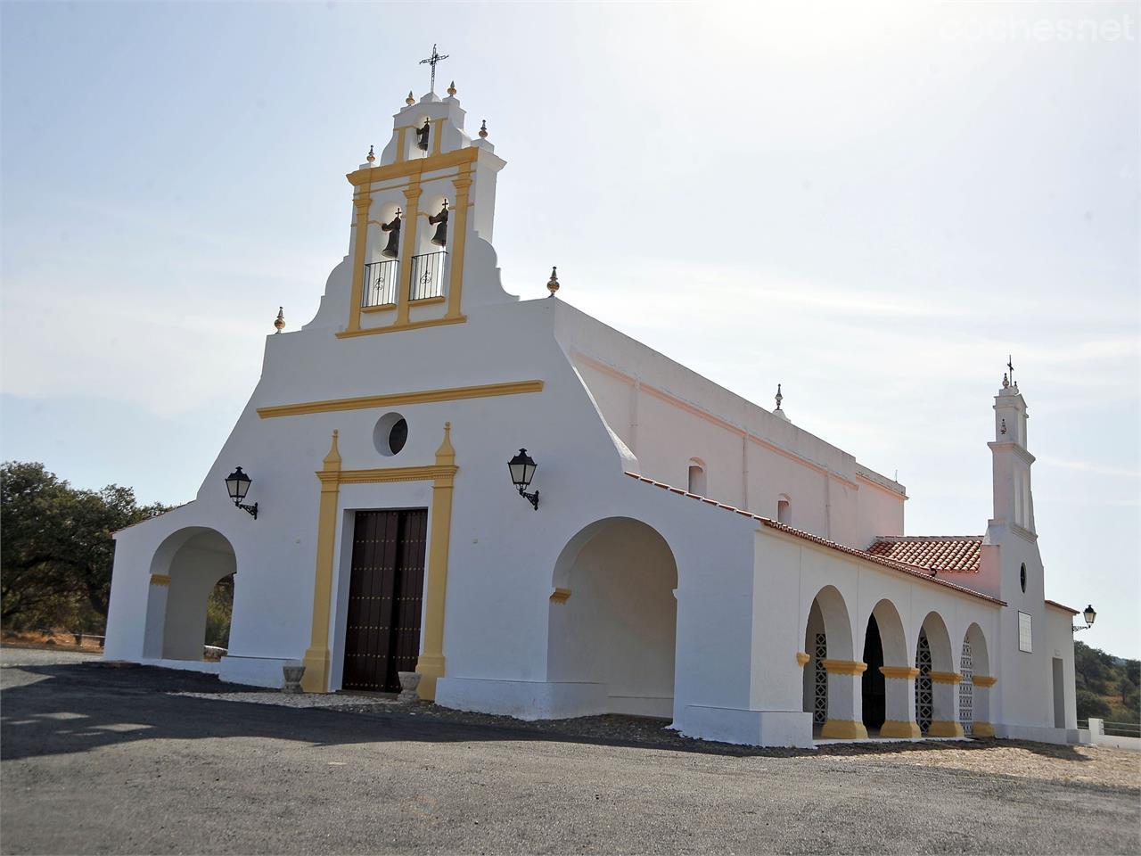 La ermita está situada en el paraje del Prado de Osma.