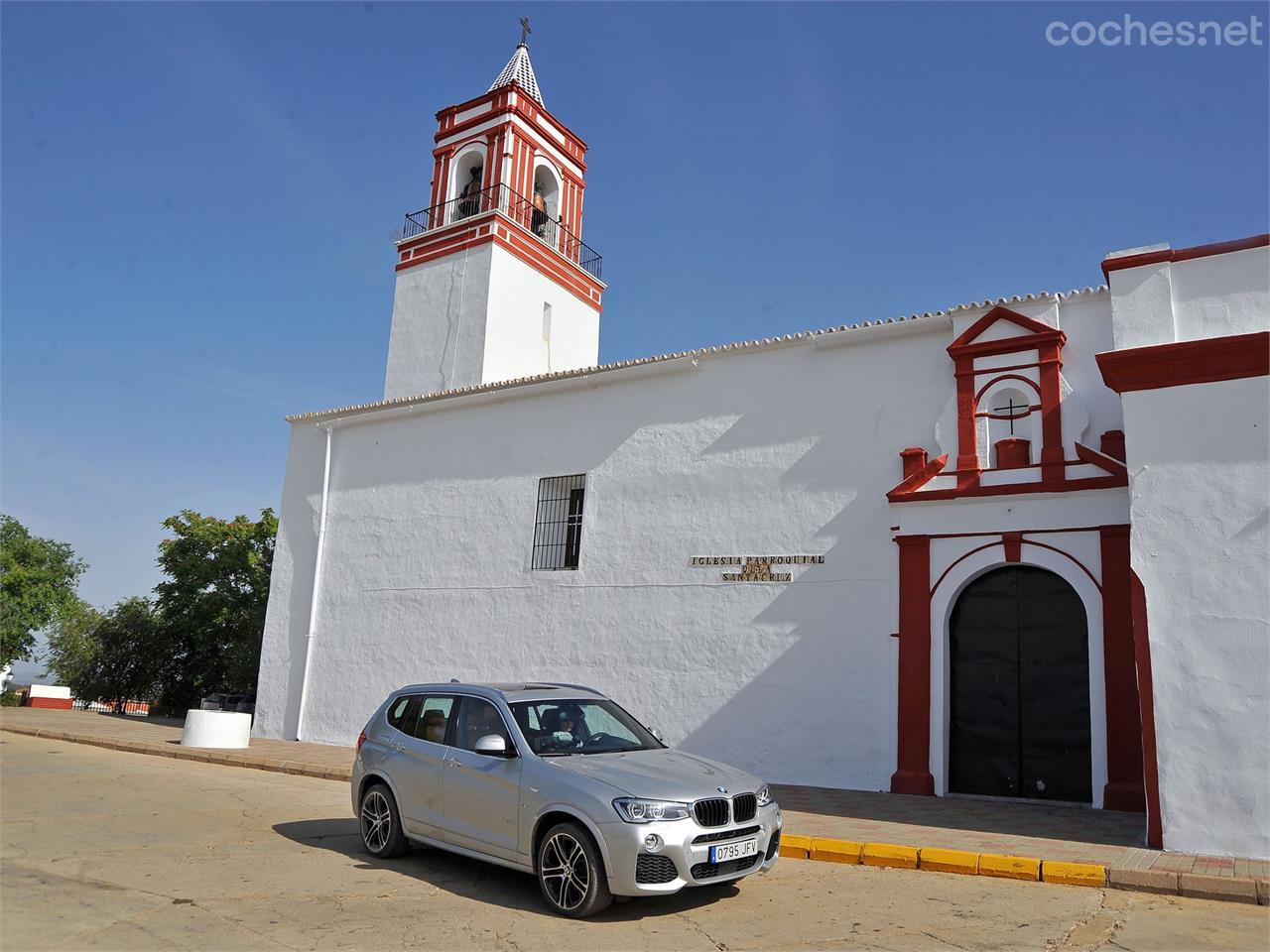 Iglesia de la Santa Cruz, en Puebla de Guzmán.