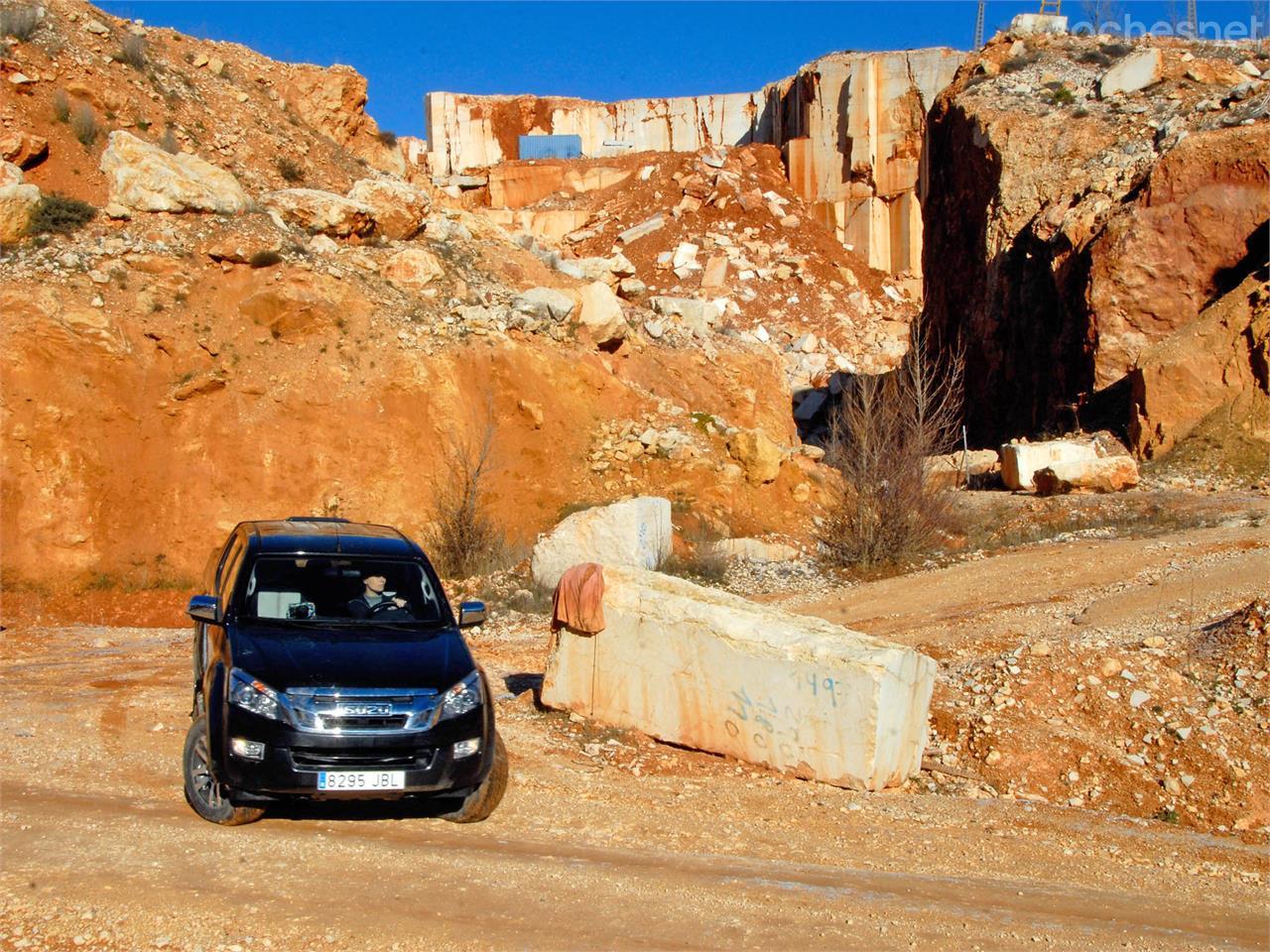 Minas de mármol de Espejón, otrora importante fuente de ingresos para la localidad