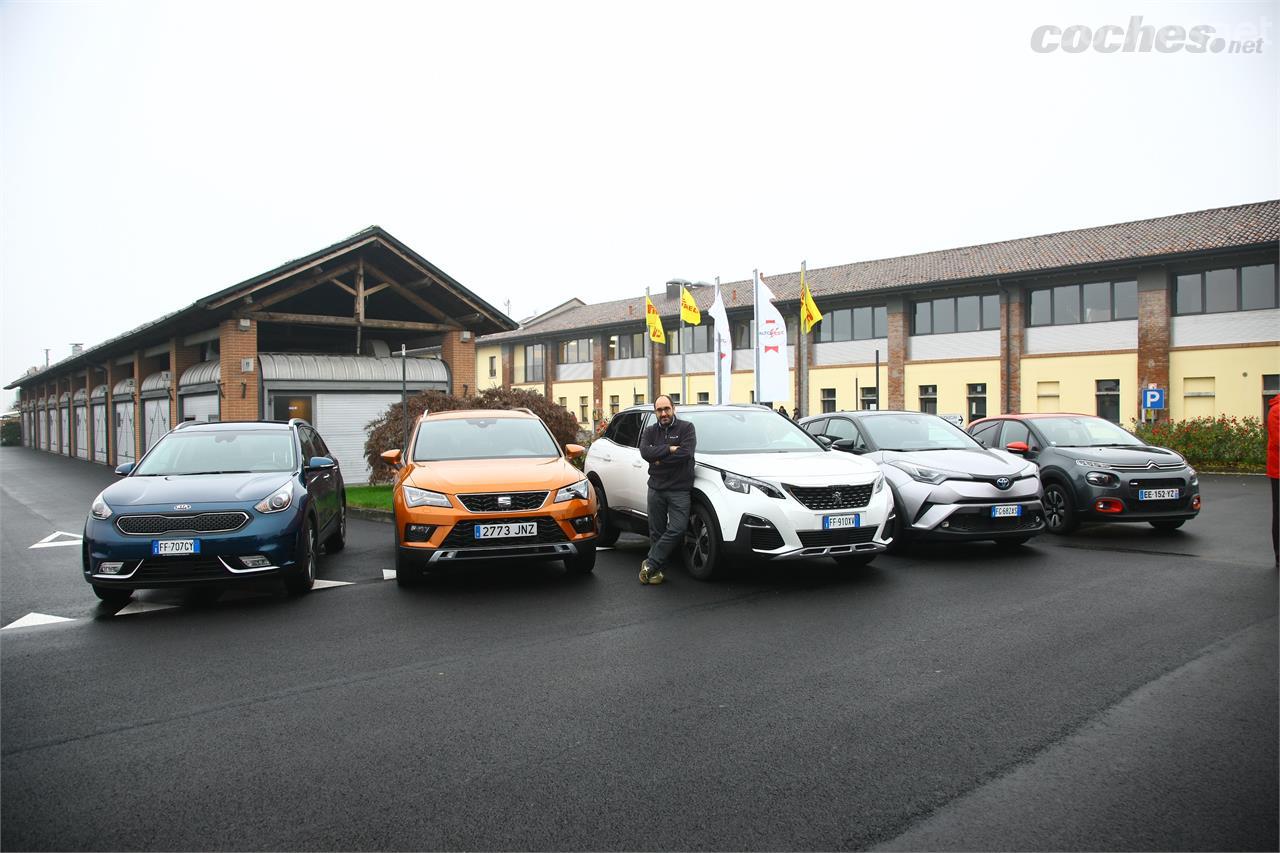 Prueba de los finalistas del premio Autobest