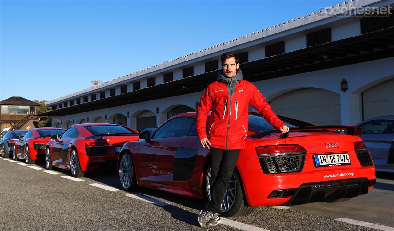 Miguel Molina, piloto oficial de Audi en el DTM, nos acompañó en la jornada que tuvo lugar en Málaga. 