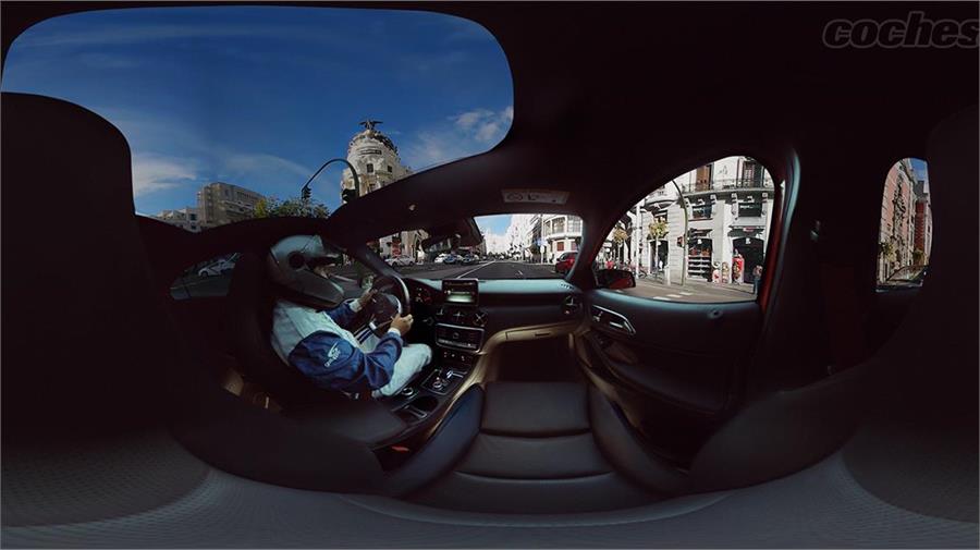 A 120 km/h por las calles de Madrid gracias a la realidad virtual