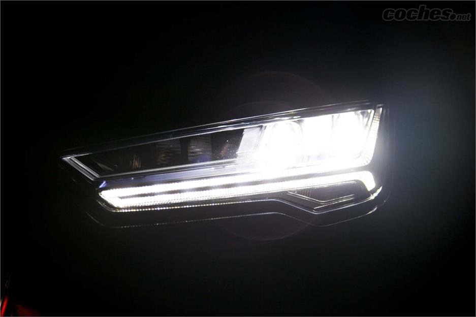 Audi Laser Light Lo Probamos De Noche En Andorra Noticias Coches Net