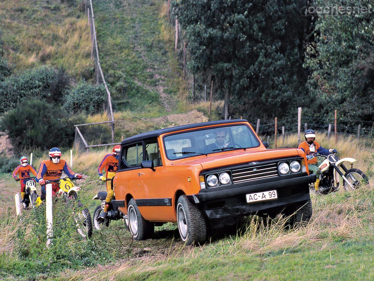 La carrocería del Monteverdi Sahara (1978-1980) era idéntica a la del International Harvester Scout II.