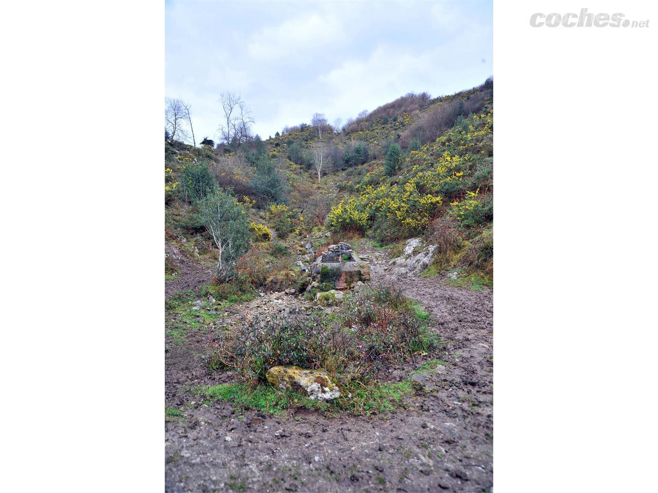 No faltarán las fuentes de cristalina agua a nuestro paso