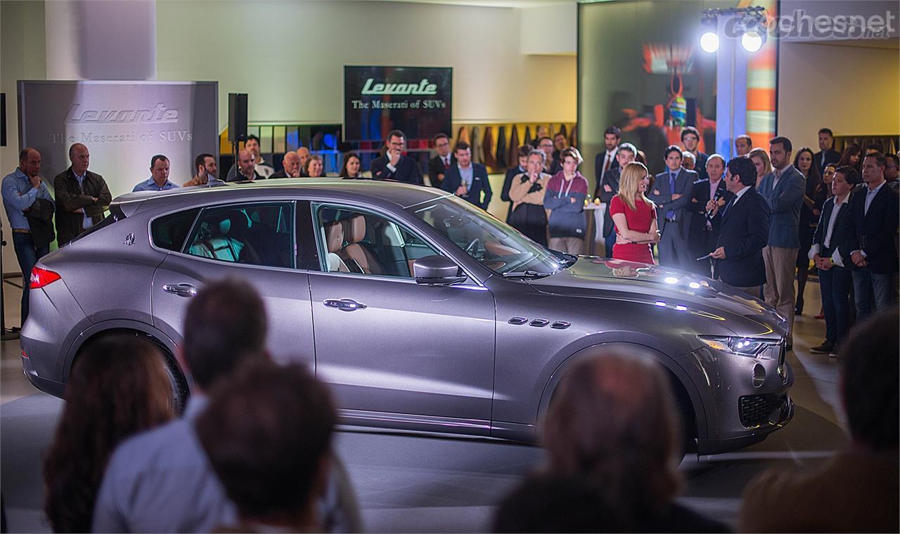 El Maserati Levante se presenta en Barcelona