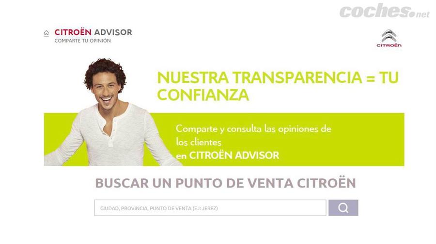 Citroën Advisor permite a los clientes compartir su experiencia tras comprar un coche o acudir a un taller de la marca.