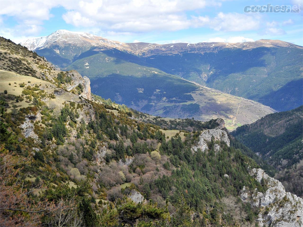 Montañas que rodean el Valle de Núria, en la comarca del Ripollés