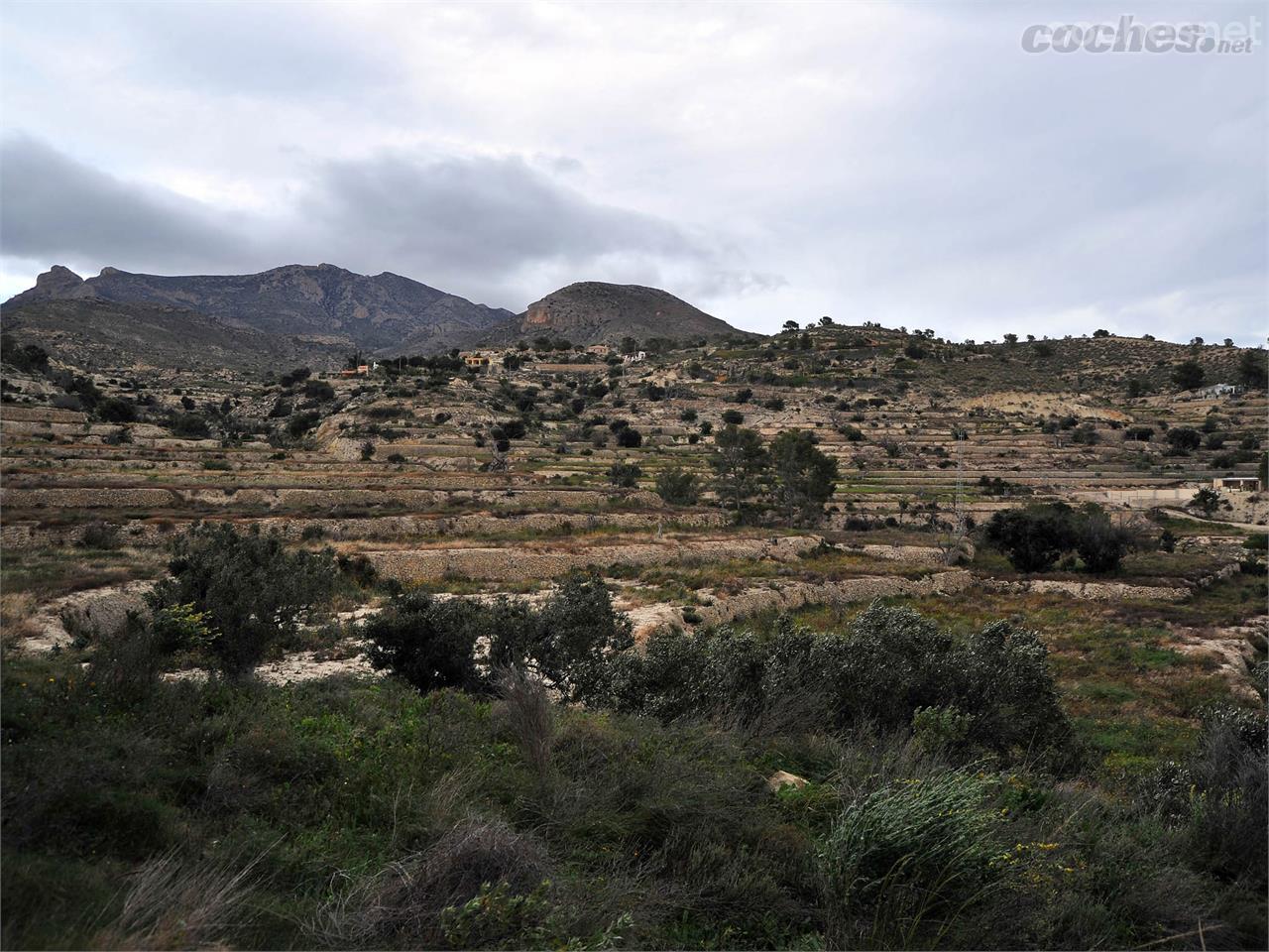 Poco a poco, nos vamos introduciendo en la serranía