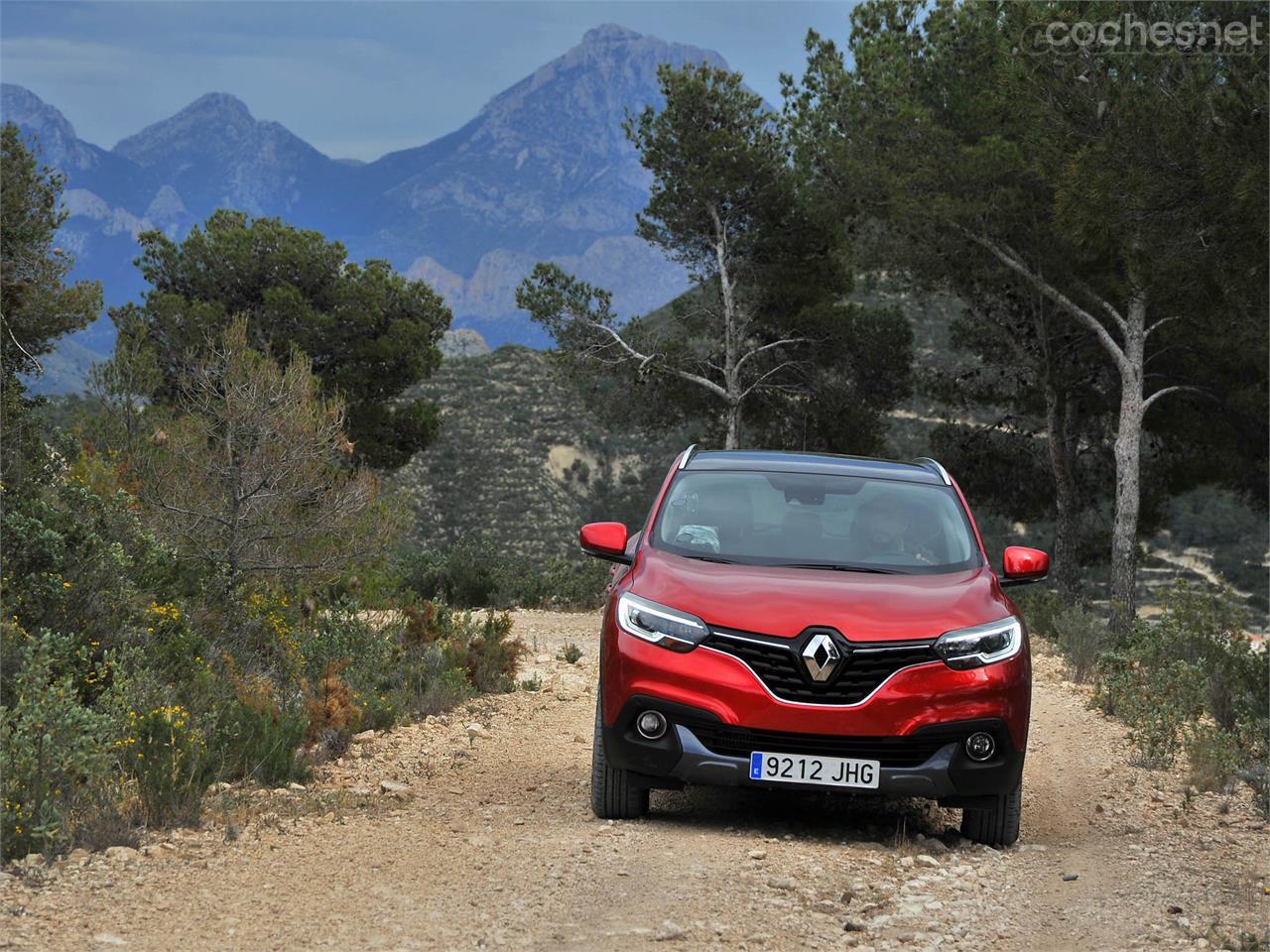 El Renault Kadjar se mostró muy eficiente sobre firmes resbaladizos