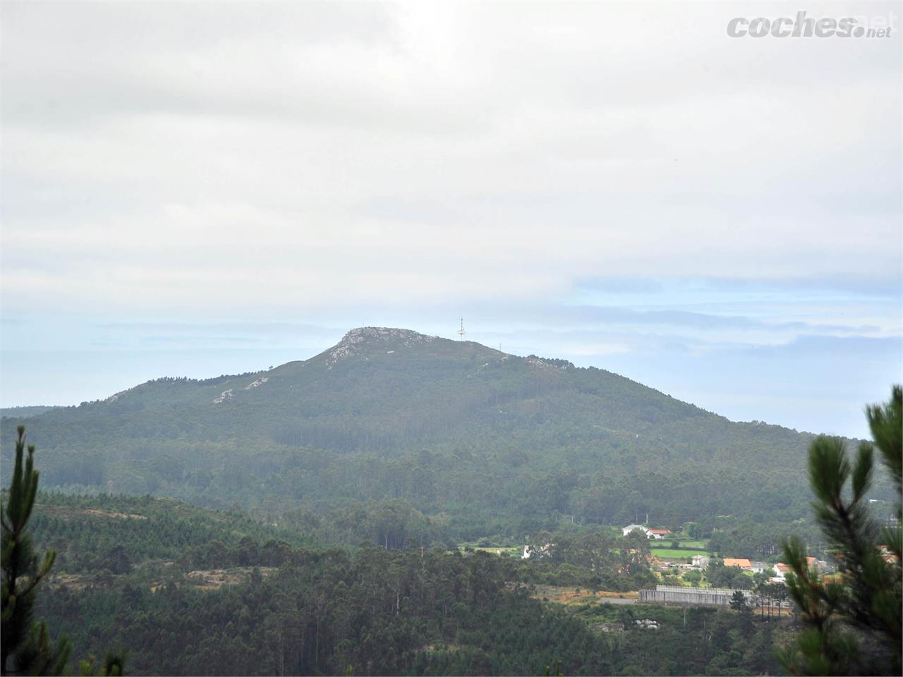 El Monte Tahume desde la distancia