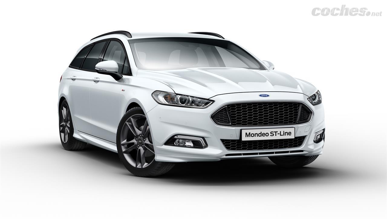 El Ford Mondeo ST-Line se vende en carrocería berlina y Sportbreak.