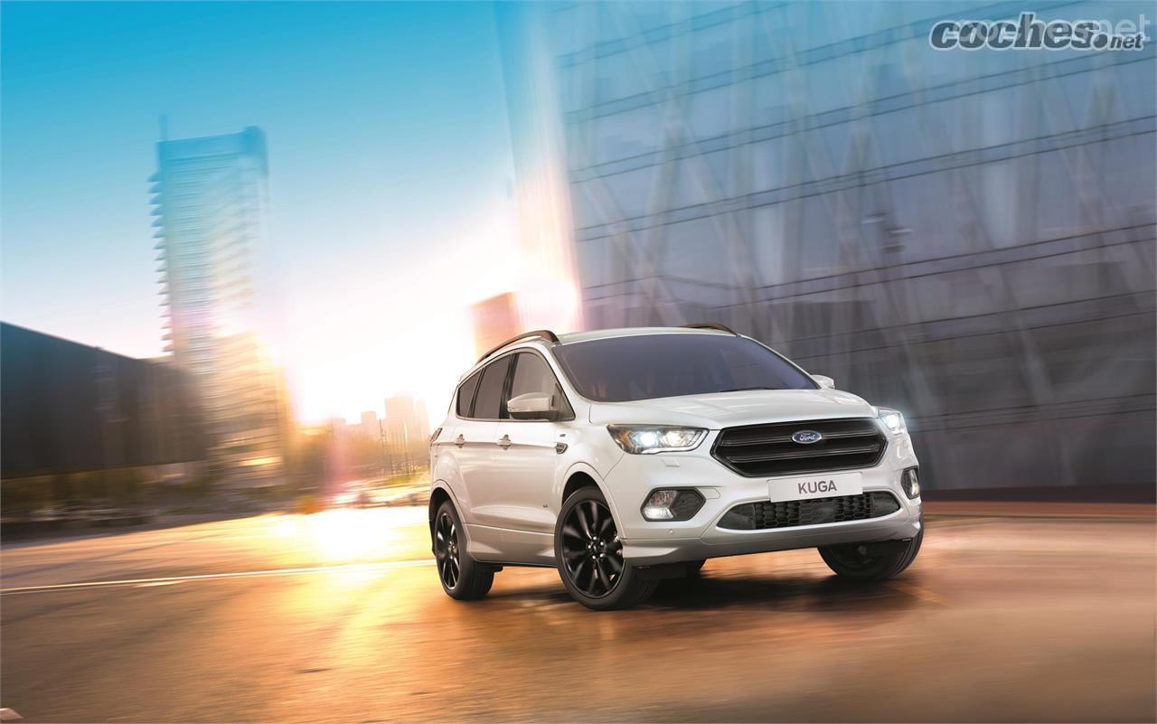 Ford también ha decidido añadir versiones ST-Line a la gama Kuga. 