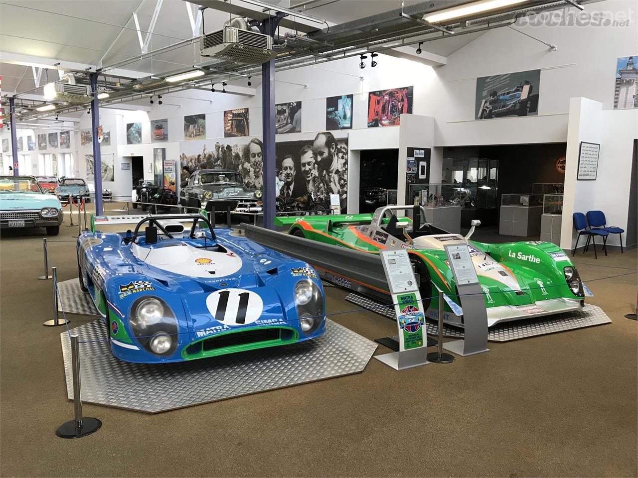 A la izquierda de la imagen vemos el MS670B como el que ganó las 24 Horas de Le Mans de 1973 con Henri Pescarolo.