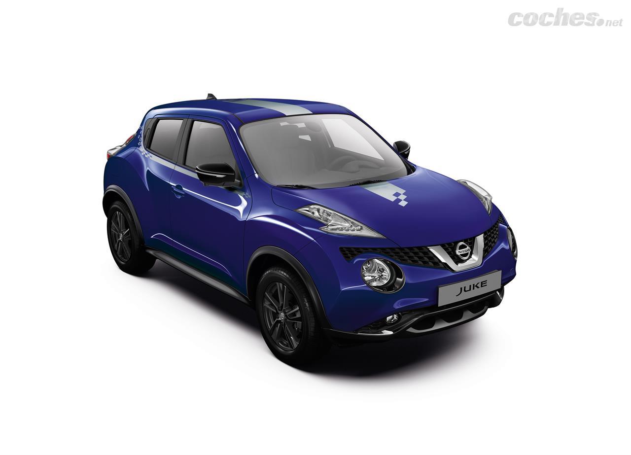 Así luce la nueva edición limitada a 500 unidades del Juke, denominada Juke GT Sport Playstation. 